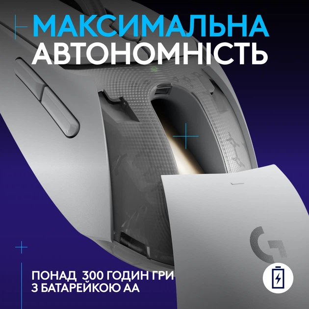 Мышь Logitech G309 Lightspeed Wireless White (910-007207) - изображение 6