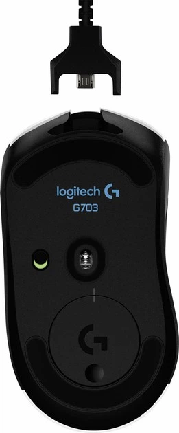 Мышь компьютерная Logitech G703 Hero Lightspeed Wireless (910-005641, 910-005644) - изображение 6