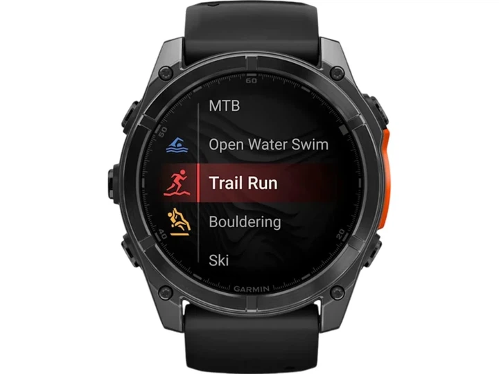 Спортивний годинник Garmin Fenix 8 51mm AMOLED Slate Gray with Black Silicone Band (010-02905-00) - изображение 7