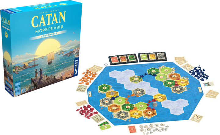 Настольная игра Rozum Catan: Мореходы (R102UA) - изображение 2
