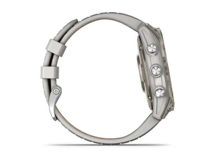 Смарт-годинник Garmin Fenix 7 Pro Sapphire Solar Titanium w. Fog Gray/Ember O. Band (010-02777-20/21) - Фото 3 Смарт-годинник Garmin Fenix 7 Pro Sapphire Solar Titanium w. Fog Gray/Ember O. Band (010-02777-20/21) - изображение 3