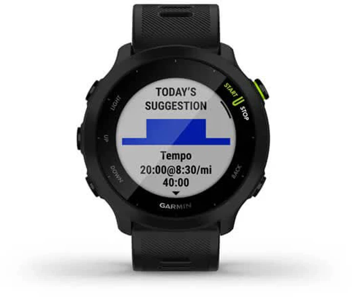 Спортивний годинник Garmin Forerunner 55 Black (010-02562-00/10) - зображення 3