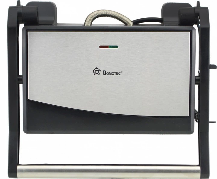 Гриль электрический для дома с антипригарным покрытием 1000W Domotec MS-7708 Черный - Фото 3 Гриль электрический для дома с антипригарным покрытием 1000W Domotec MS-7708 Черный - изображение 3