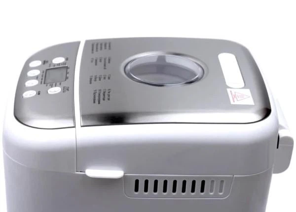 Хлебопечка 19 программ Vilgrand VBM6091_w, мощность 600 Вт, вес выпечки до 1000 гр, таймер, 1 тестомес, режим ферментации, размораживания - изображение 4