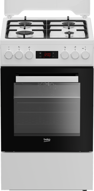 Плита комбінована BEKO FSM52330DWDS - зображення 1