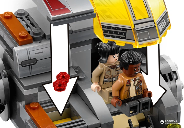 Конструктор LEGO Star Wars Транспортная капсула Сопротивления 294 детали (75176) - Фото 10 Конструктор LEGO Star Wars Транспортная капсула Сопротивления 294 детали (75176) - изображение 10