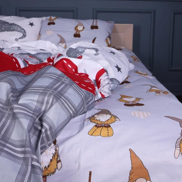 Простирадло MirSon King Size 220x240 см 17-0676 Holiday Magic Бязь від Rozetka на платформі USKIDKA Акція на Простирадло MirSon King Size 220x240 см 17-0676 Holiday Magic Бязь від Rozetka