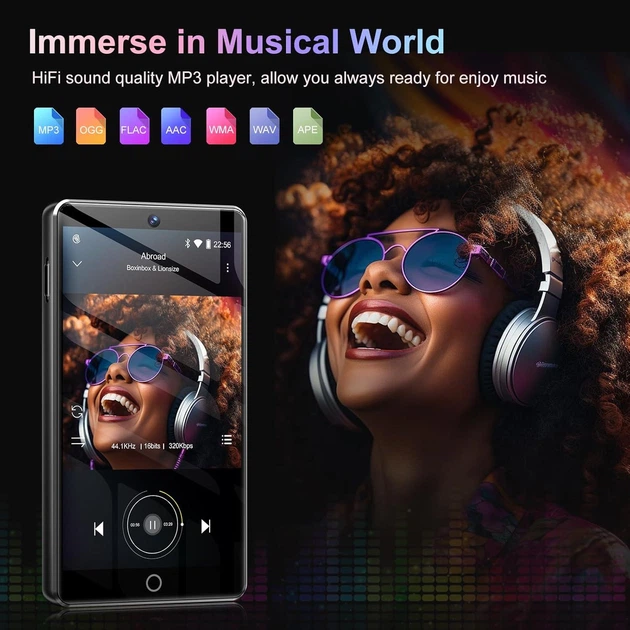 MP3/MP4 плеер Fanvace M36, на 80 ГБ, Bluetooth, WiFi, камера