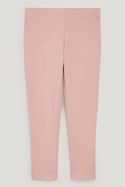 Легинсы H&M 270674886_pink 140 Светло-розовые - изображение 2