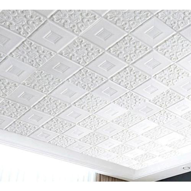 Потолочные самоклеящиеся панели LuxDecor 70/70 - изображение 2