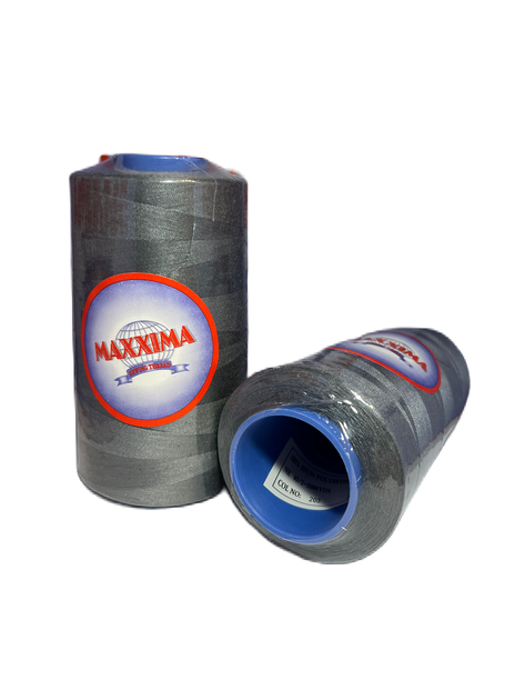 Швейные нитки MAXIMA 40/2 Серый (203) 4114,8 м - изображение 2