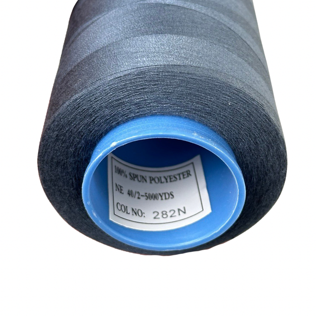 Швейные нитки MAXIMA 40/2 Графитовый( 282N) 4114,8 м - изображение 3