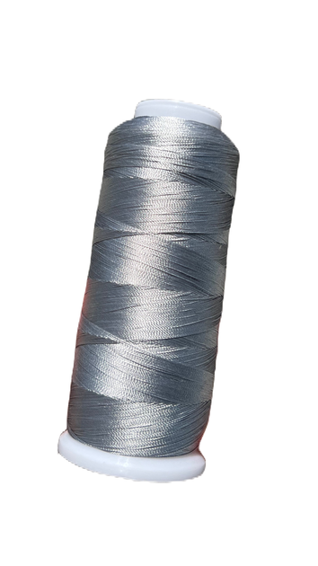 Нитки для вышивания MAXIMA Серый, 120D/2 2743,2 м - изображение 2