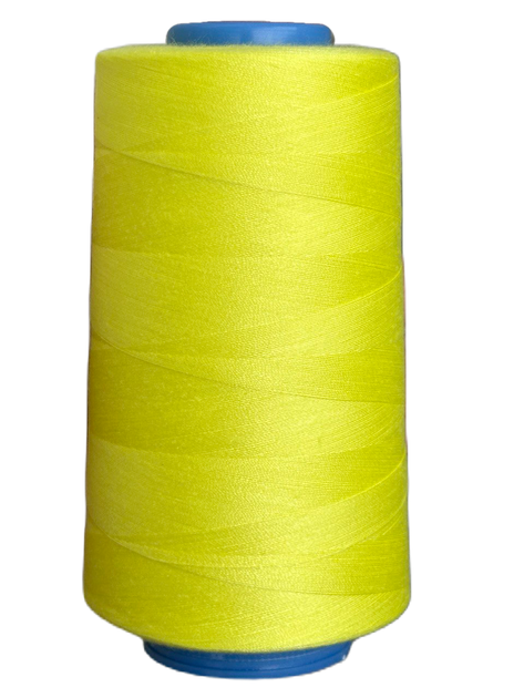 Швейные нитки MAXIMA 40/2 Неоново желтый (543N) 4114,8 м - изображение 2