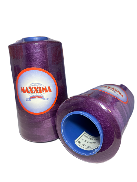 Швейные нитки MAXIMA 40/2 Цветные (023) 4114,8 м - Фото 3 Швейные нитки MAXIMA 40/2 Цветные (023) 4114,8 м - изображение 3