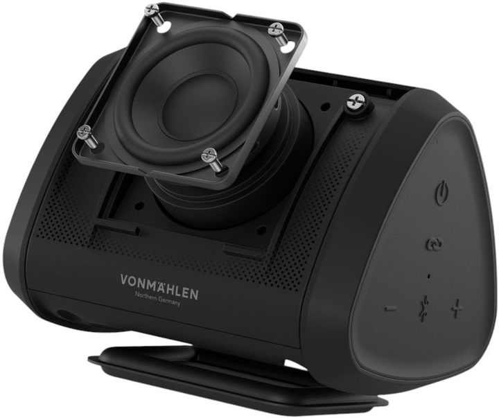 Głośnik przenośny Vonmahlen Air Beats Mini Bluetooth Black (ABM00001) - obraz 3