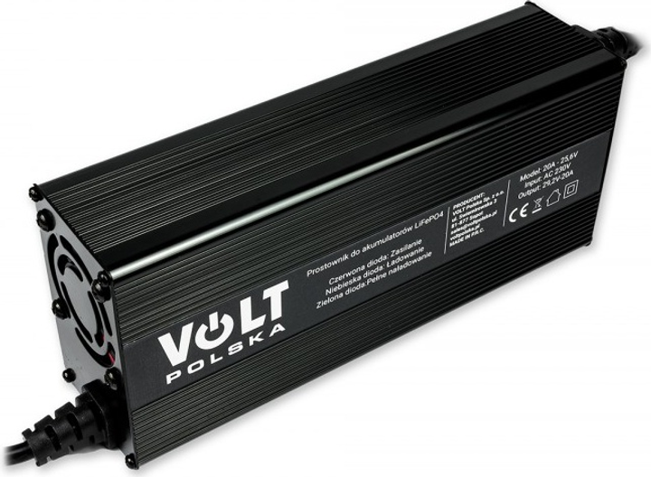 Prostownik Volt 24 V LiFePO4 20A 25.6 V (6PRLI2420A) - obraz 3