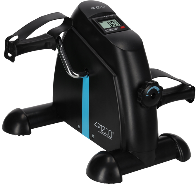 Міні велотренажер 4FIZJO Evo 2 в 1 для рук та ніг Black/Blue (P-5905973401692) - Фото 1 Міні велотренажер 4FIZJO Evo 2 в 1 для рук та ніг Black/Blue (P-5905973401692) - зображення 1
