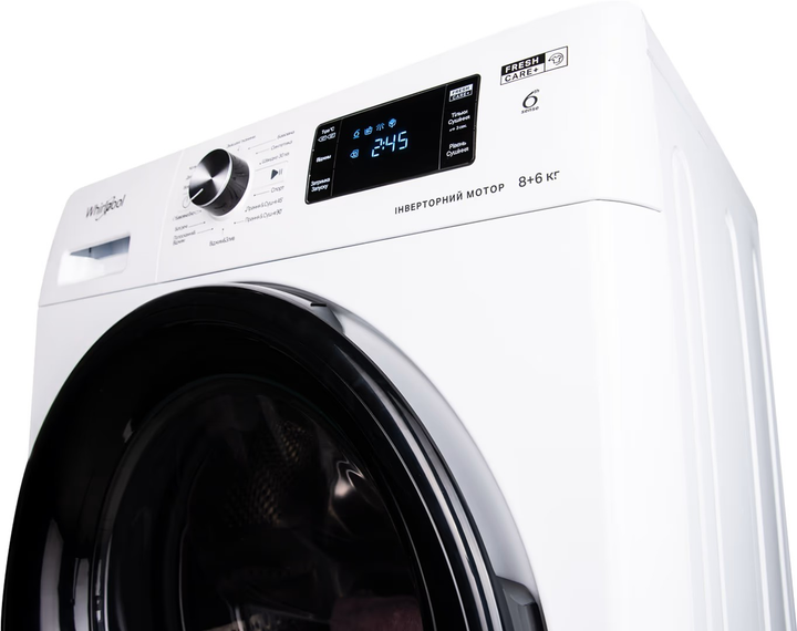 Пральна машина з сушкою Whirlpool FFWD8649BVUA - зображення 11