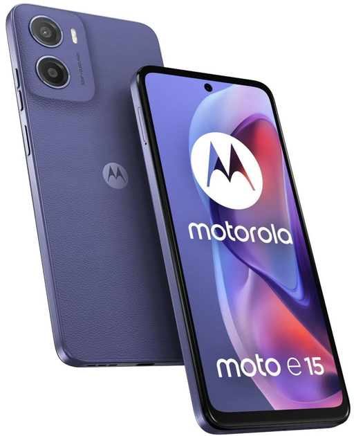 Smartfon Motorola Moto E15 2/64GB Fresh Lavender (PB6S0003PL) - obraz 4