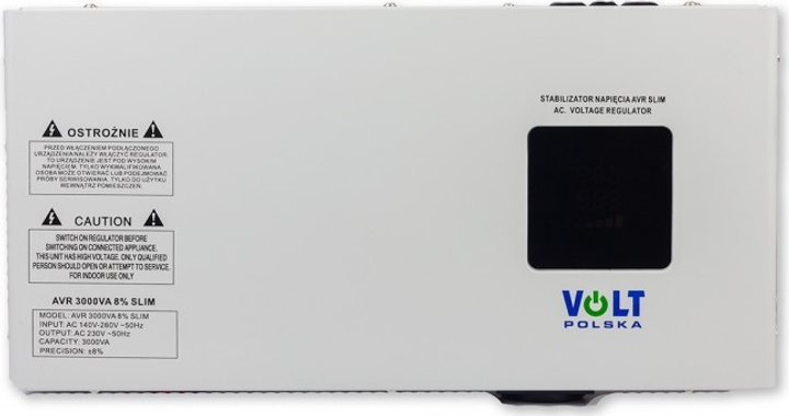 Stabilizator napięcia Volt AVR Slim 3000VA 8% (5AVRZS3000) - obraz 3