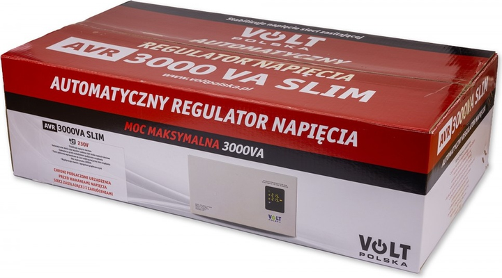 Stabilizator napięcia Volt AVR Slim 3000VA 8% (5AVRZS3000) - obraz 5