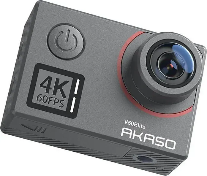 Экшн-камера AKASO V50 Elite / 20Мп / 4K / 60fps / Wi-Fi / Влагозащищенная / Черная Б/В - изображение 3