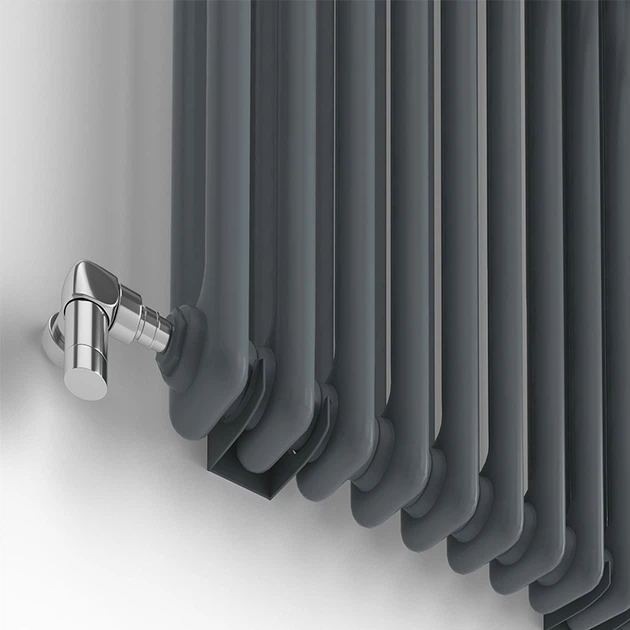 Радіатор з полицями Ideale Zeta 12 12/1800/548 антрацит - изображение 3