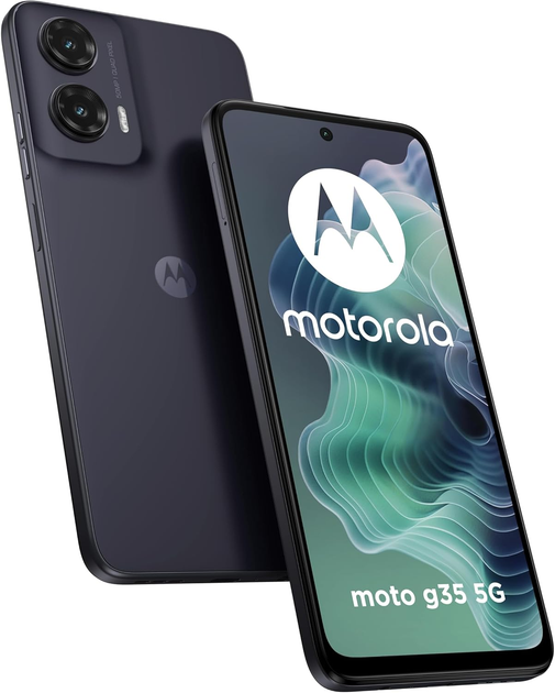 Smartfon Motorola Moto G35 8/256GB Midnight Black (PB3K0036IT) - obraz 4
