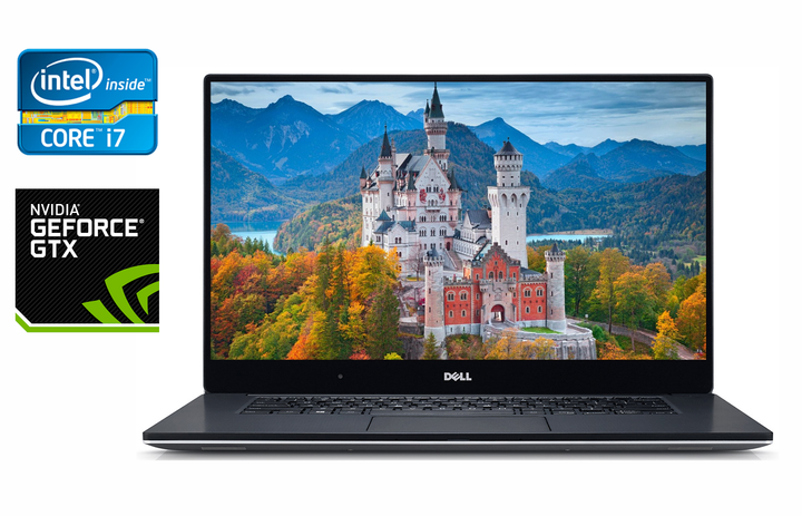 Ноутбук Б-класс Dell XPS 15 9550 / 15.6" (1920x1080) IPS / Intel Core i7-6700HQ (4 (8) ядра по 2.6 - 3.5 GHz) / 8 GB DDR4 / 256 GB SSD / nVidia GeForce GTX 960M, 2 GB GDDR5, 128-bit / HDMI / Windows 10 б/у - Фото 1 Ноутбук Б-класс Dell XPS 15 9550 / 15.6" (1920x1080) IPS / Intel Core i7-6700HQ (4 (8) ядра по 2.6 - 3.5 GHz) / 8 GB DDR4 / 256 GB SSD / nVidia GeForce GTX 960M, 2 GB GDDR5, 128-bit / HDMI / Windows 10 б/у - изображение 1