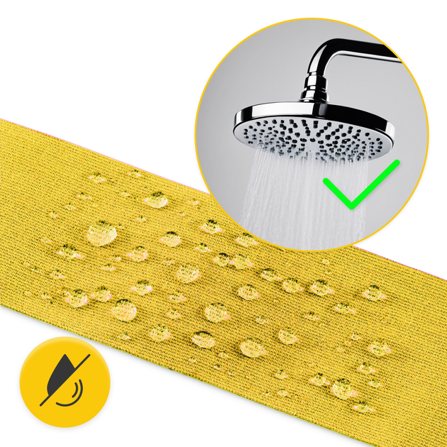 Стрічка кінезіологічна (кінезіо тейп) 4FIZJO 5 см x 5 м Yellow (P-5907739318824) - зображення 2