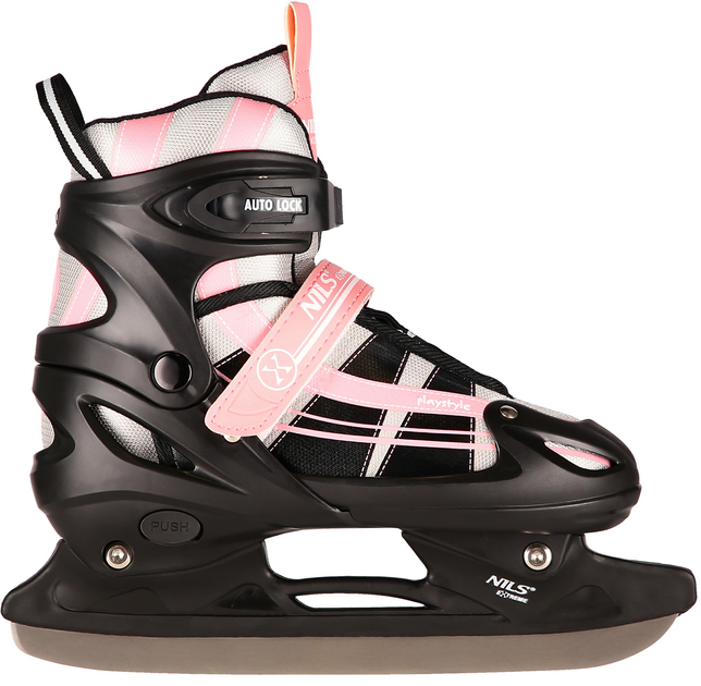 Łyżworolki Nils Extreme NH18366A 2w1 z wymienną płozą hokejową 39-42 L Różowo-Białe (5907695525137) - obraz 8