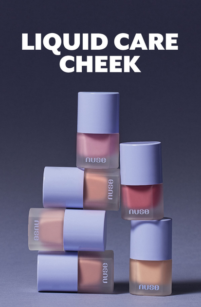 Róż w płynie Nuse Liquid Care Cheek 04 Poppy Breeze 16 ml (8809625247096) - obraz 6