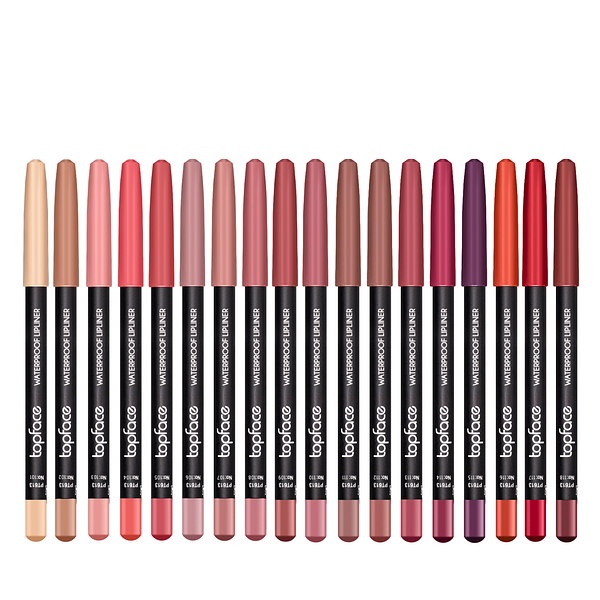 Олівець для губ водостійкий (червоний) Waterproof Lipliner 117 TopFace 1.14 г - зображення 7