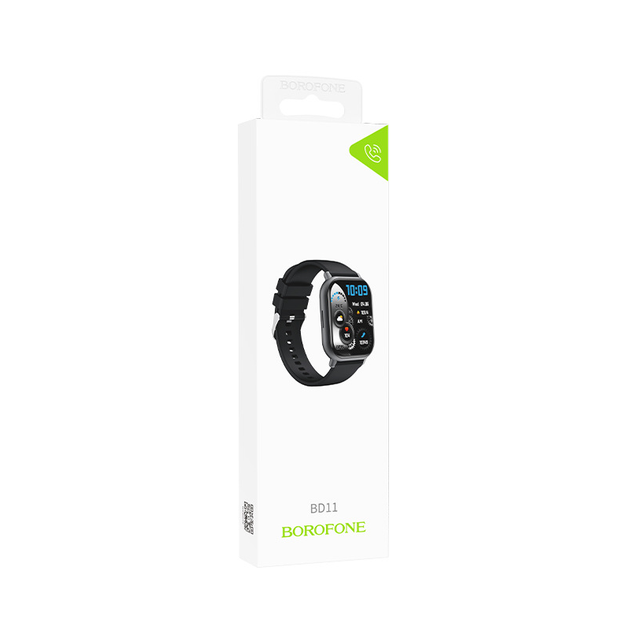 Смарт-годинник BOROFONE BD11 51mm. 220 mAh. IPX4 Smart sports watch (call version) Black (6941991119132) - изображение 2