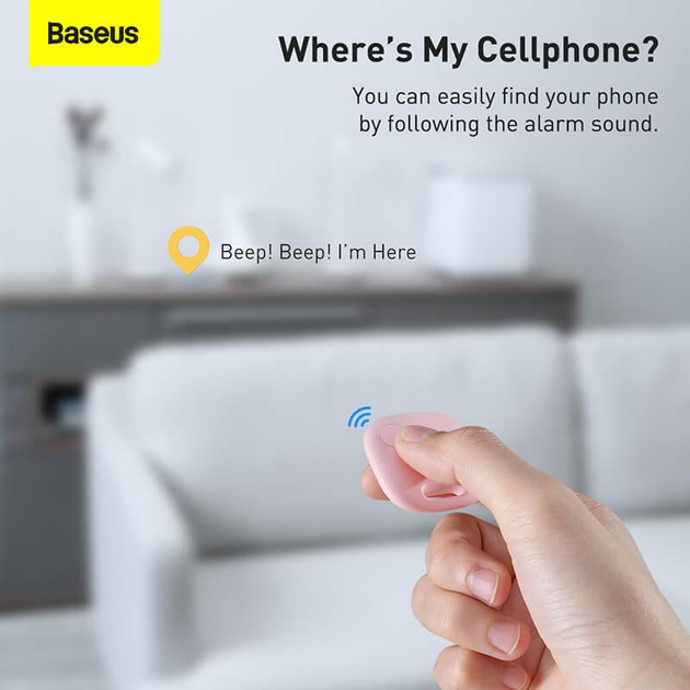 Трекер Baseus T2 Pro Smart Device Tracker White (FMTP000002) - Фото 12 Трекер Baseus T2 Pro Smart Device Tracker White (FMTP000002) - изображение 12