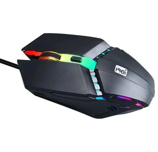 Клавіатура та миша геймерський комплект 2 в 1 USB з RGB-підсвіткою 198I G506 - зображення 7