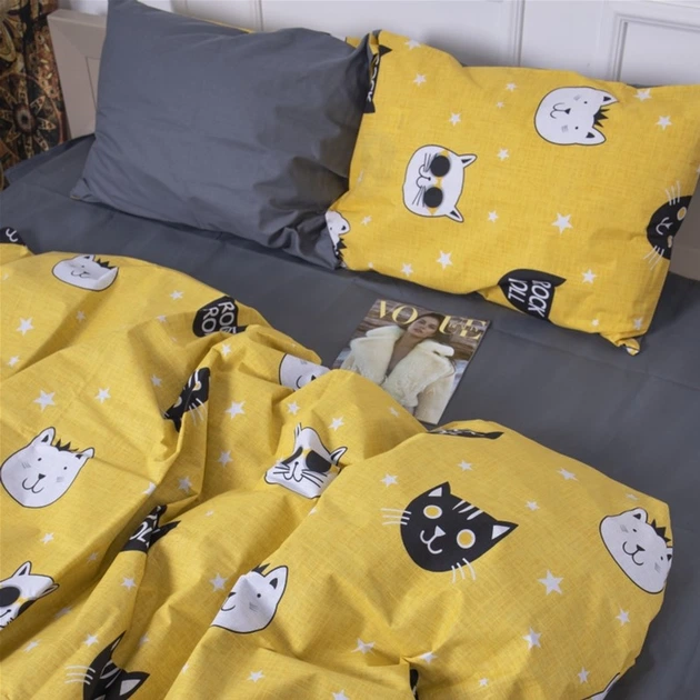 Комплект постельного белья MirSon King Size 220х240 см Бязь 17-0500 -1 Twinkling 100% Хлопок (2200008616281) - Фото 5 Комплект постельного белья MirSon King Size 220х240 см Бязь 17-0500 -1 Twinkling 100% Хлопок (2200008616281) - изображение 5