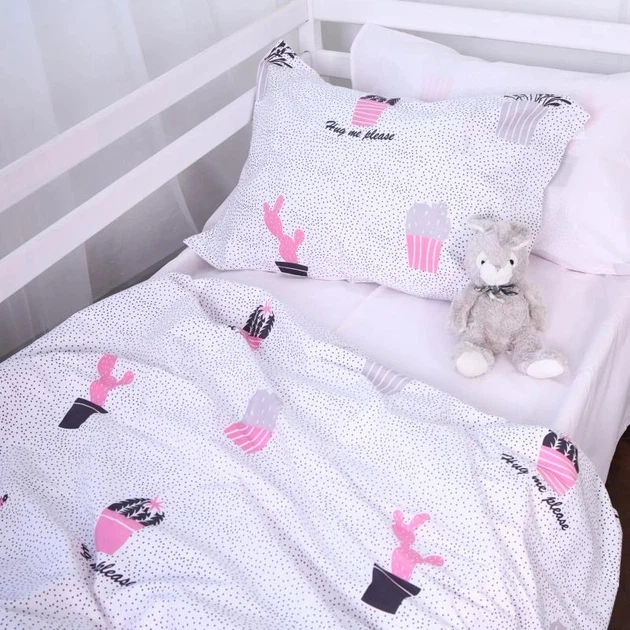 Комплект постельного белья MirSon Полуторный Евро 160x220 см Kids Time 17-0498-1 Magnificent Бязь (2200008507763) - изображение 5