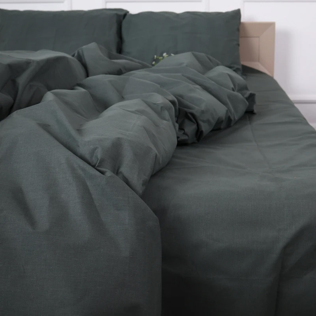 Простирадло на гумці MirSon Бязь 16-7000 Green Grey 80x190 см від Rozetka на платформі USKIDKA Акція на Простирадло на гумці MirSon Бязь 16-7000 Green Grey 80x190 см від Rozetka