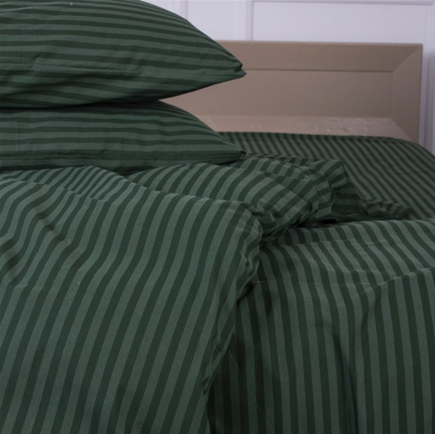 Простирадло на резинці MirSon 150x200 см Ranforce Elite 17-0612 Stripe Emerald від Rozetka на платформі USKIDKA Акція на Простирадло на резинці MirSon 150x200 см Ranforce Elite 17-0612 Stripe Emerald від Rozetka