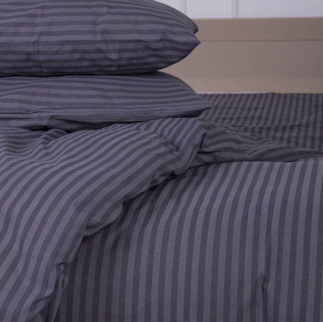 Простирадло на резинці MirSon Ranforce Elite 17-0601 Stripe Gray 180x200x25 см від Rozetka на платформі USKIDKA Акція на Простирадло на резинці MirSon Ranforce Elite 17-0601 Stripe Gray 180x200x25 см від Rozetka