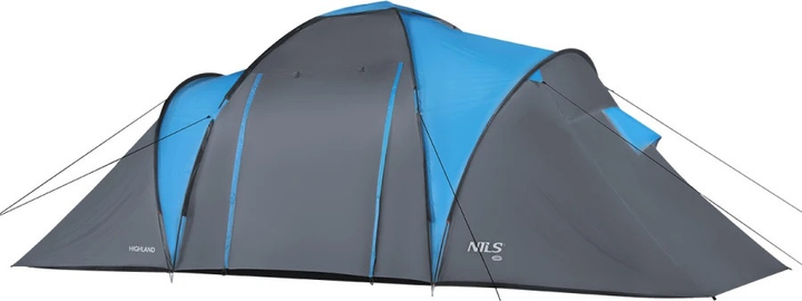 Намет Nils Camp Highland кемпінговий NC6031 Blue-Grey (5907695518894) - зображення 3