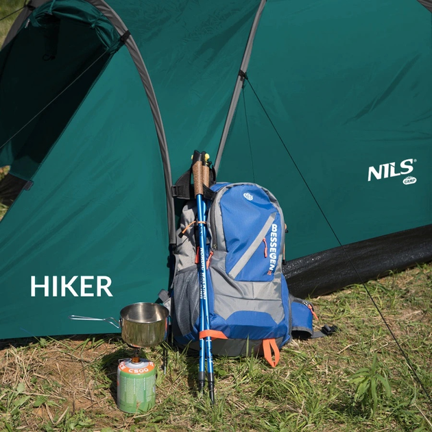 Namiot Nils Camp Hiker kempingowy NC6010 Green (5907695517699) - obraz 14