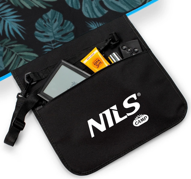 Ковдра для пікніка Nils Camp NC2222 200 х 200 см Leaves (5908261681165) - зображення 8