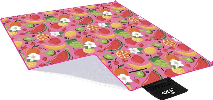 Ковдра для пікніка Nils Camp NC2223 200 х 200 см Fruits (5908261681172) - зображення 3
