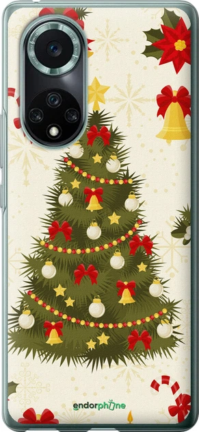 Чехол на Huawei Nova 9 Pro Новогодняя елка "4198u-2503-70447" - Фото 1 Чехол на Huawei Nova 9 Pro Новогодняя елка "4198u-2503-70447" - изображение 1