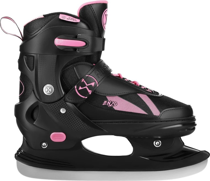 Łyżworolki Nils Extreme 2 w 1 NH382 35-38 M Czarno-Różowe (5907695583274) - obraz 3
