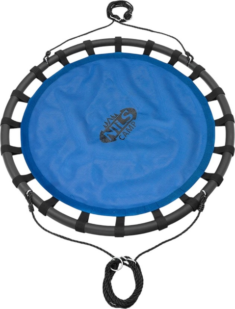 Huśtawka ogrodowa Nils Camp NB5035 bocianie gniazdo Blue (5907695542790) - obraz 4