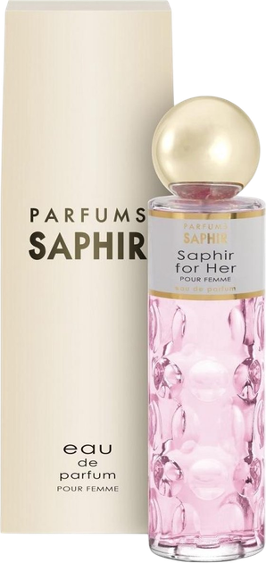 Парфумована вода для жінок Saphir Parfums Saphir For Her 200 мл (8424730007153) - зображення 2